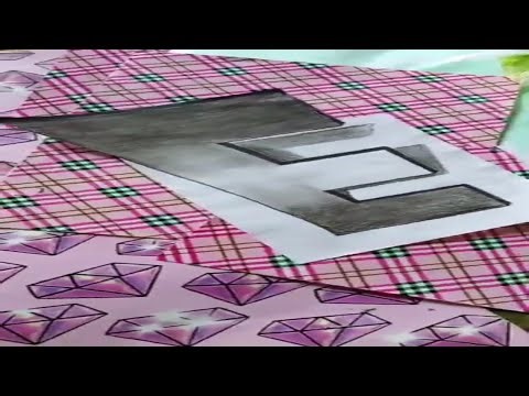 "How to Draw 3D Alphabet Letters | Easy Step-by-Step Tutorial