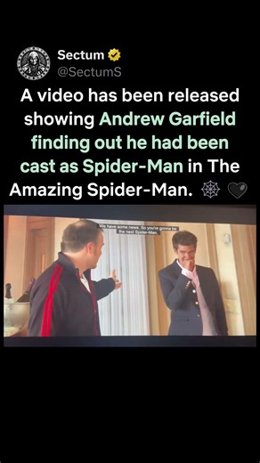The Amazing Spider-Man (2012) — Andrew Garfield Finds Out He Got The Role