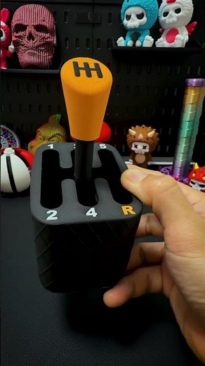 3d Printed Shift Gear Fidget Toy #3dprinting #toys #satisfying