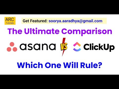 Asana vs ClickUp — The ULTIMATE Comparison You MUST Watch!