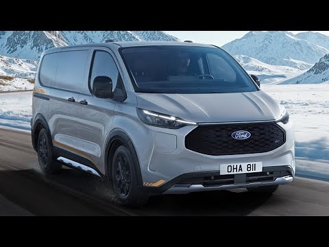 NEW 2026 Ford E-Transit Custom AWD Trail series - FIRST LOOK