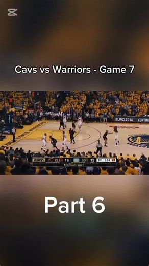 2016 NBA Finals Game 7 | Cavs Make History | Part 6 #nba #basketball #warriors #cle #fyp #2016finals #viral #game7 #dancer #curry #lebron