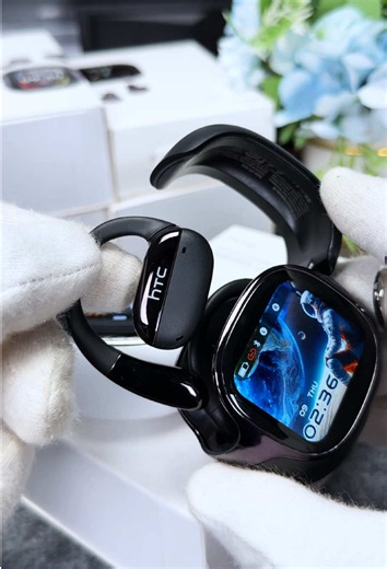 HTC Wireless Earbuds with Bluetooth 5.4, high-fidelity sound, and water-resistant design 🌊. Perfect for office, sports, and clear calls 📞. Don't miss them! #earbuds #htc #bluetooth5.4 #HDsound #tiktokshop
