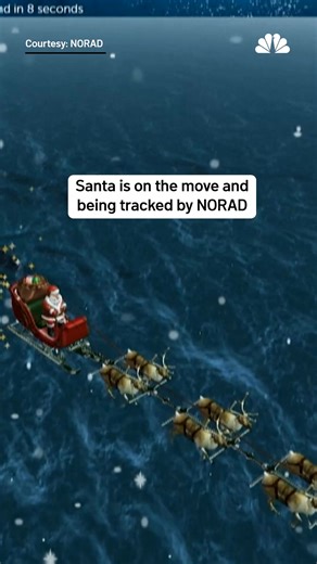 NORAD, the North American Aerospace Defense Command, runs the NORAD Tracks Santa service, which allows people to follow his Christmas journey through its noradsanta.org website, social media channels and mobile app. | NBC10 Philadelphia