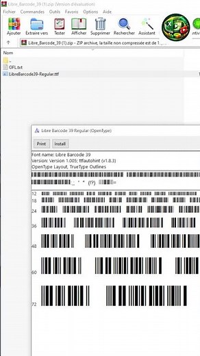 Turn Excel Into a Barcode Generator in Seconds! #excel #exceltips #exceltricks #data #exceltutorial