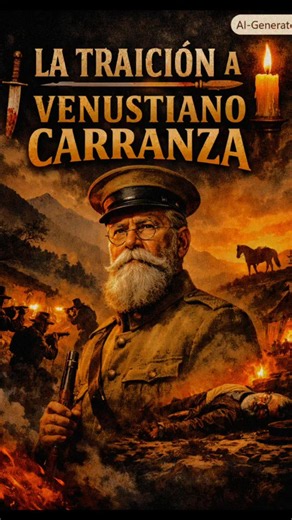 ⚔️🔥 La Traición a Venustiano Carranza 🕯️🌄