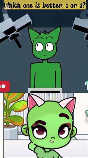 Which one is better, 1 or 2 #avatarworld #avatarstory #tocaboca #tocalifeworld #games #robkob #toca