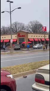 BREAKING NEWS: A Chick-fil-A in Midtown Tulsa reportedly collapsed this evening after the ground beneath it gave way, pulling the entire building into a sudden sinkhole. Video shows the structure sinking straight down as the pavement folds in around it. No injuries are visible or reported in the footage at this time. Crews are responding and the area has been blocked off as officials investigate what caused the ground to fail so dramatically. #Tulsa #MidtownTulsa #BreakingNews #Sinkhole #TulsaAr