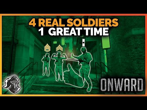 REAL Soldiers playing Onward VR