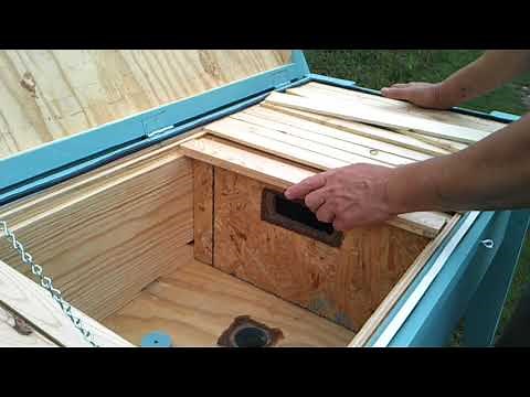 LANGSTROTH DEEP FRAME "LONG" BEE HIVE DESIGN BUILD AND REVIEW. Expanded Dr.Leo design