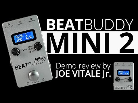 Joe Vitale Jr - BeatBuddy MINI 2 Drum Machine Review Performance