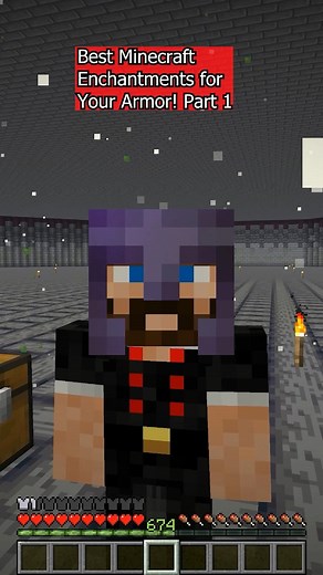 Christian Hearthstone on Instagram: "What Are The Best Minecraft Enchantments For Armor #minecraft"