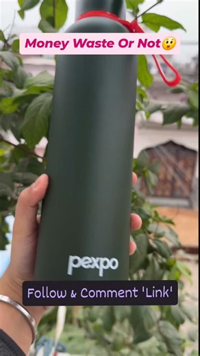SoTechyy 🤩 on Instagram: "Stylish bottle but is it value for money? 💧💸 Hot–cold test + real usage review 🔥❄️ Worth buying or not? You decide 👇 #BottleReview #WorthItOrNot #HonestReview #DailyUse #Hydration ProductTesting SmartBuy"