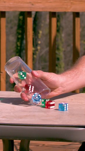 Mesmerizing Dice Stacking Sorcery in Slow Motion