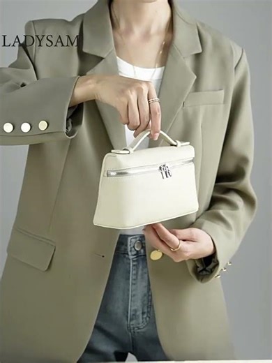 Túi Xách Nữ Mini Box Bag Da Bò Thật Size 20 LADYSAM LDS2329 #ladysam #tuixachnu #tuidabothat