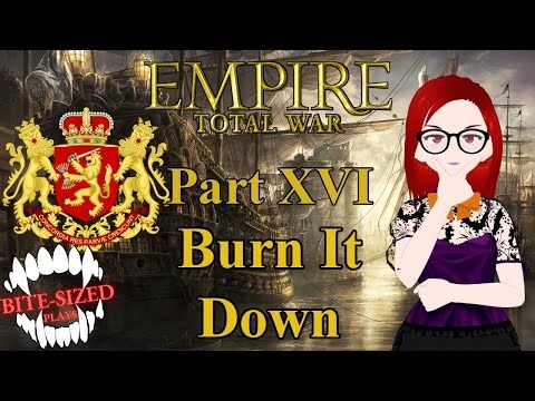 Burning Buildings in the Frozen North! - Empire Total War