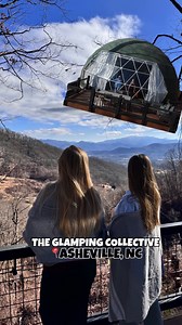 The Glamping Collective is a luxury glamping retreat just 20 minutes from Asheville, NC, nestled on a private 160-acre mountaintop. 🏕️🌄 //follow @the.travel.ksu for more places to explore in Southeast USA✅// We stayed in the XL Luxe Dome, a spacious and modern geodesic dome that comfortably sleeps 6 guests. @theglampingcollective Inside, you’ll find: ✨ Floor-to-ceiling windows for breathtaking views 🛏️ Two cozy bedrooms for ultimate comfort 🍽️ Fully equipped kitchenette for easy meal prep 🛁