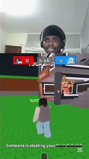 I GOT SCRIPTED IN ROBLOX STEAL BRAINROT 😳#shorts #funny #roblox #stealabrainrot