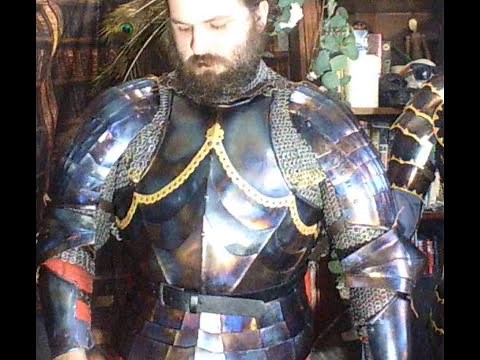 How to make Gothic Armour, Spaulders for beginners. (Small Pauldrons)