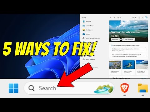 5 Ways To Fix Windows Search Not Working in Windows 11 | How To