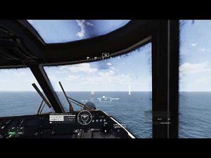 ARMA 3 - Helo Landing Test on Moving Ship