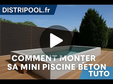Mini piscine béton : Comment réaliser sa piscine béton ?