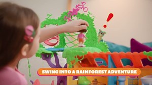 Dora, Explore & Play Rainforest Casita Playset, Dora & Boots Figures, Dollhouse Furniture, Bilingual Phrases, Kids Toys for Girls & Boys Ages 3 and Up