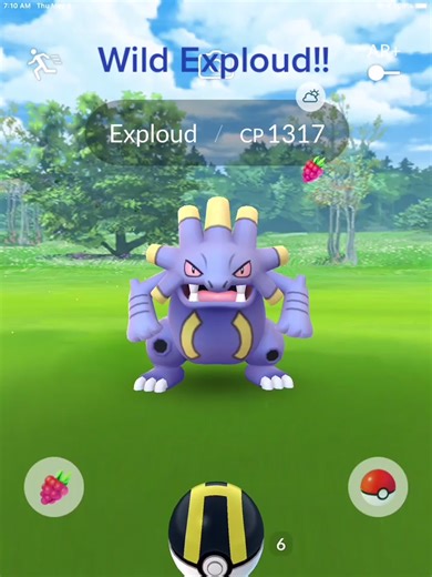 Wild Exploud! #pokemon #go #friends #fyp #foryoupage #fypシ #rare #explode