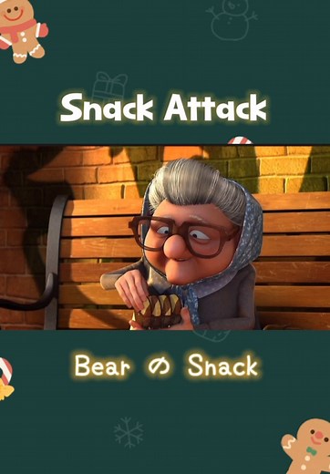 Oscar-winning animated short film Snack Attack 🍪 While waiting to board, an elderly lady just wants to peacefully enjoy her cookies. However, when a teenager at the station next to her also seems interested in sharing the cookies, a series of amusing events unfolds. #biscuit #fyp #manga #anime #cookie #snack