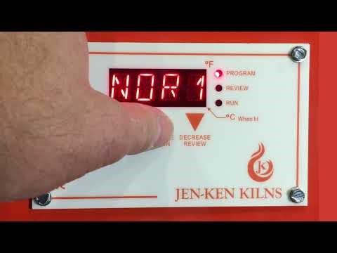 Programming Your Jen-Ken Kiln's Orton AF4X 3-Button Controller: Knife