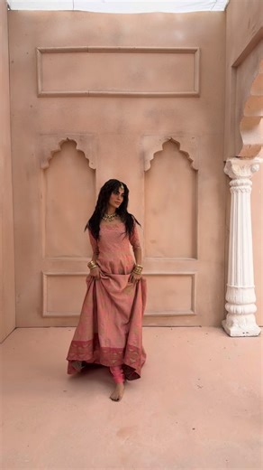 LALIN on Instagram: "Blush Meadow Embrace the delicate beauty of the Blush Meadow Dress—where soft florals meet timeless elegance. This stunning ensemble features a beautifully painted frock, paired with a heavily embellished blouse adorned with intricate embroidery and printed patches. Perfect for making a statement at any occasion with grace, comfort, and style. ✨🌸 Videography @editsbyhussayn #BlushMeadow #LalinGirls #LuxuryPret #wedding TimelessElegance FloralFashion newcollection"