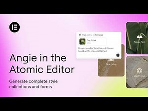 Generate Design Systems and Forms with AI: Angie in the Atomic Editor (First Look with Roi)