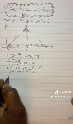 Understanding the Cosine Rule in Trigonometry