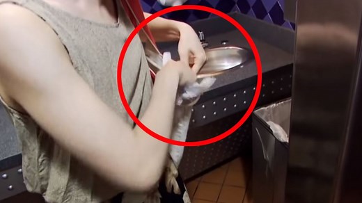 Woman reuses paper towel so she doesn't have to buy toilet paper (TLC)