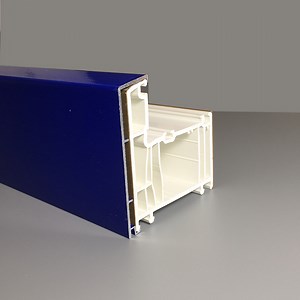 [Hot Item] Aluminium Clade Plastic Windows Frame for Casement Doors