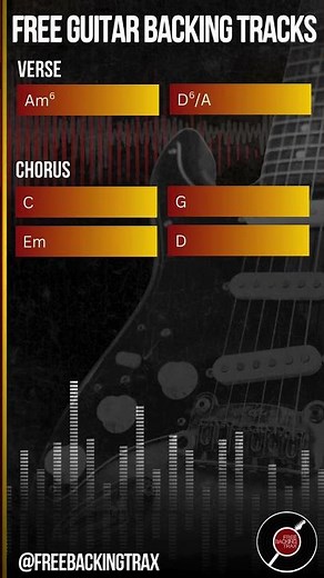 Free Guitar Backing Track | Rock in A Minor | Practice & Jam