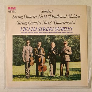 Schubert, The Vienna String Quartet - String Quartet No. 14 "Death And Maiden" • String Quartet No.12 "Quartettsatz"