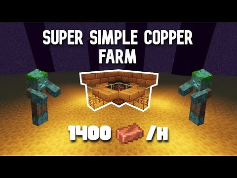 SUPER EASY COPPER FARM | Minecraft 1.21.5+ Tutorial