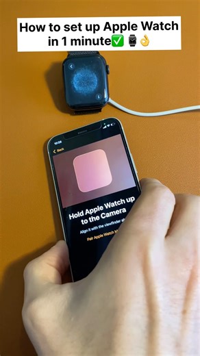 How to set up Apple Watch in 1 minute ✅⌚️👌