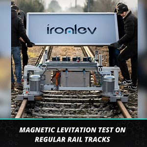 This aims to transform existing railways into a futuristic, smoother, and quieter journey with the flick of a magnet. | Myshify