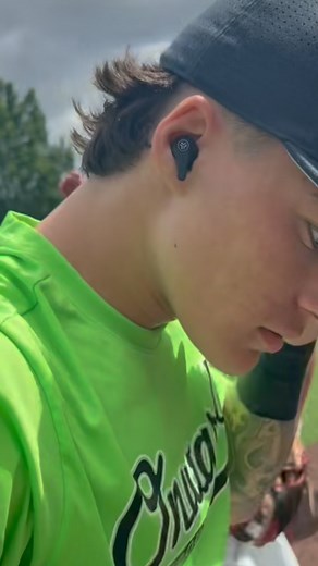 Never a warmup without our hype music🎧 Sponsored by @jlabaudio ⚡️🔋 #headphones #jlab #music #baseball #warmup | Onward Baseball