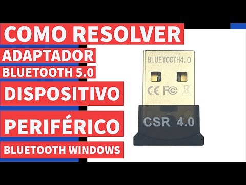 Adaptador Bluetooth dispositivo periférico Bluetooth windows