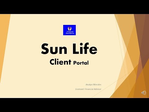 Navigating Sun Life Client's Portal