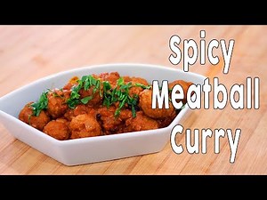 Spicy meatball curry recipe | Indian | Sri Lankan style