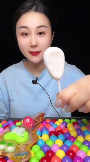 ASMR CANDY 🍭🌈🎉🍫 Eating Sounds Series 💙#asmr #mukbang #candy #satisfying