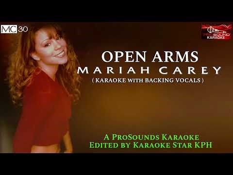 Mariah Carey - Open Arms ( KARAOKE with BACKING VOCALS )