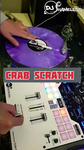 Scratch DJ Practice - Crab Scratch