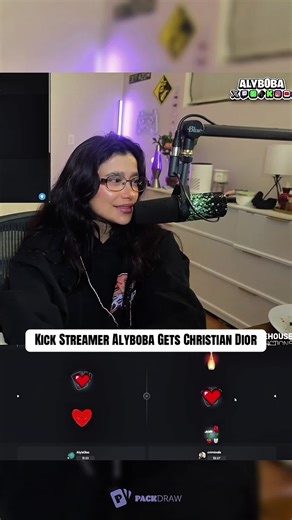Kick Streamer Alyboba Gets Christian Dior #kickstreaming #alyboba