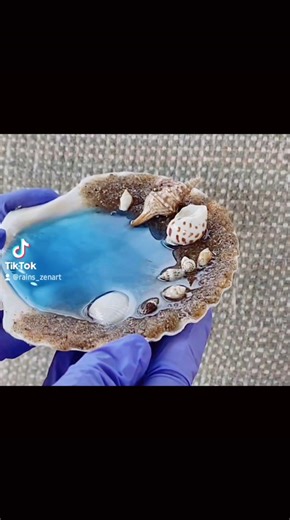 Shell shocked #creativity #epoxyresinprojects #epoxy
