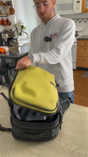 This travel bag will change the way you travel. ✈️ #backpack #carryon #travelhacks